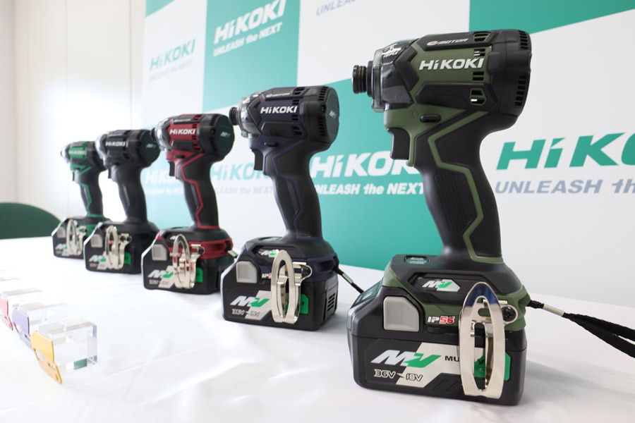 新品 HiKOKI(ハイコーキ) 第2世代36Vインパクトドライバ ストロングブラック 小型軽量化 ビット振れ軽減 WH36DC ケース付き