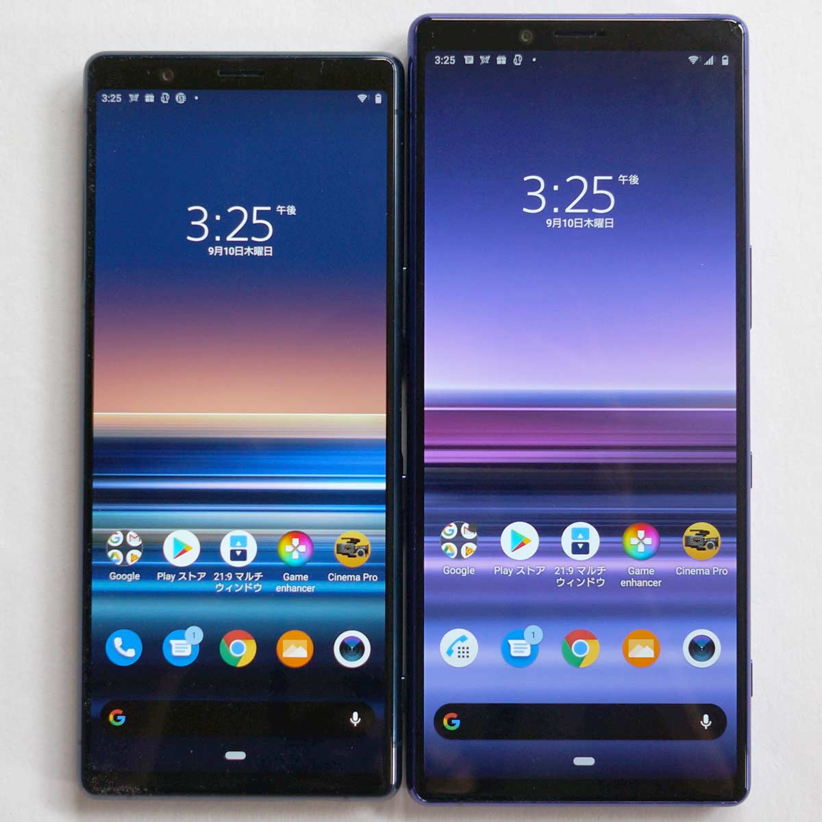 �Ⴂ��m�炸�ɔ����ƌ������I�H SIM�t���[�ŁuXperia 1�v�ƁuXperia 5�v�O���r