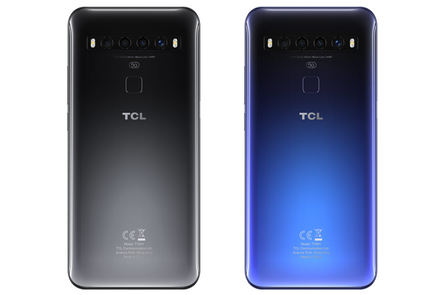 【新品未開封】TCL 10 5G　SIMフリークロームブルー