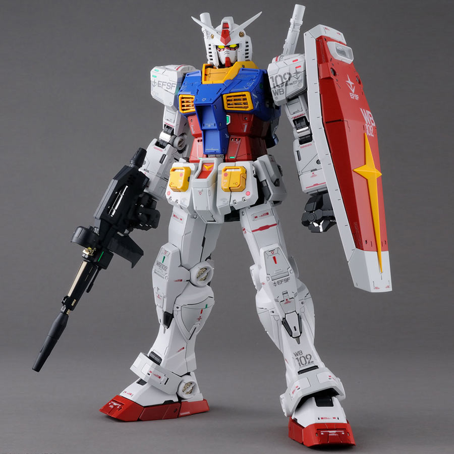 ガンプラ PG RX-78-2 GUNDAM+カスタムセット#1と#2-