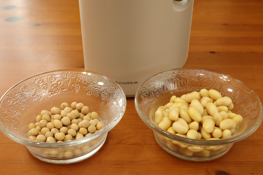 SOYMILソイミル　加熱式ブレンダー　豆乳がすぐに作れる大豆200g付調理機器