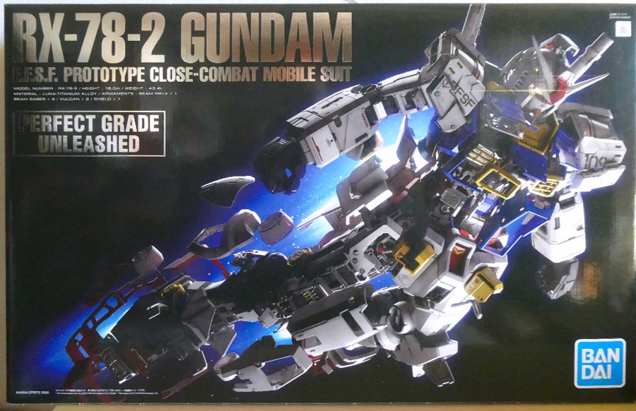 PG UNLEASHED 1/60 RX-78-2 ガンダム プラモデル-