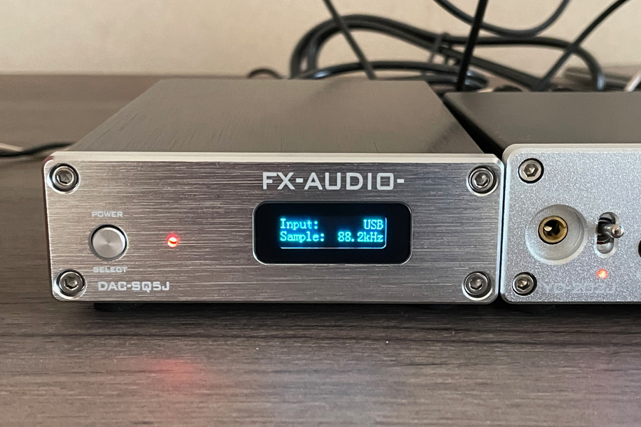 FX-AUDIO- DAC-SQ5J - アンプ