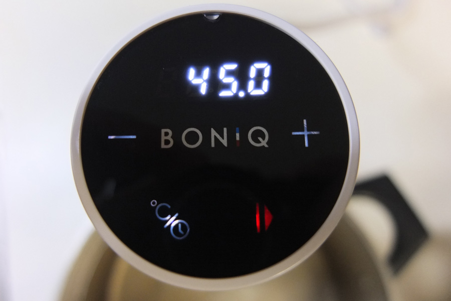 生活家電 調理機器 人気の低温調理器に新モデル！「BONIQ 2.0（ボニーク2.0）」は格段に 