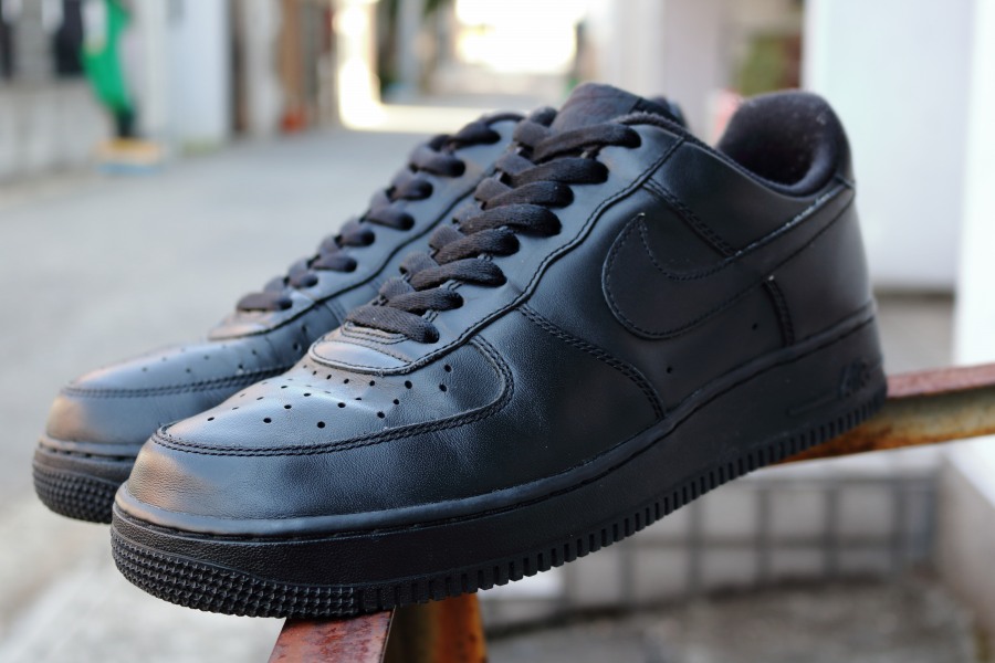 NIKE AF1 ナイキ　エアフォース1　ブラック系　2足セットエアフォース1