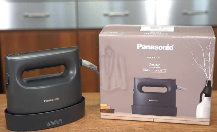990円 【SALE／67%OFF】 Panasonic衣類スチーマー 軽量コンパクト
