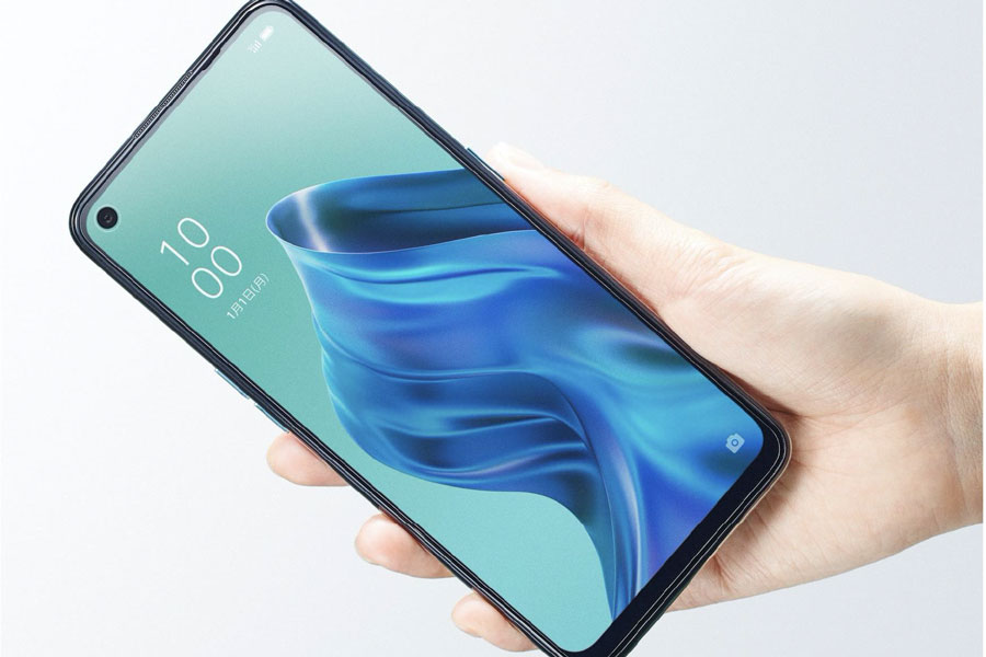 OPPO RENO5 a アイスブルー SIMフリー eSIM reno 5a