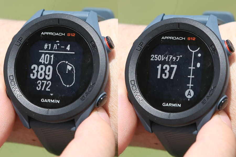 幅広type GARMIN(ガーミン) ゴルフナビ GPS Approach S12 - crumiller.com