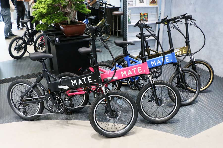 極太タイヤで話題となった「MATE.BIKE」のミニベロe-Bikeに街乗り向け