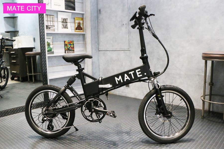 極太タイヤで話題となった「MATE.BIKE」のミニベロe-Bikeに街乗り向け 
