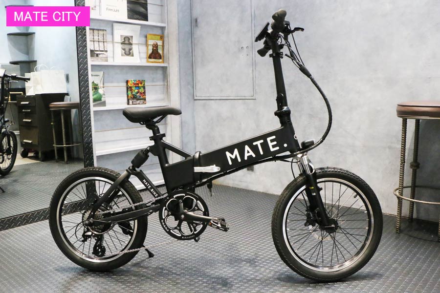 極太タイヤで話題となった「MATE.BIKE」のミニベロe-Bikeに街乗り向け