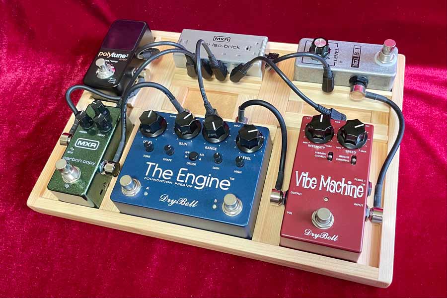 MXR エフェクターセット（４品）＋パワーサプライ＋パッチケーブル