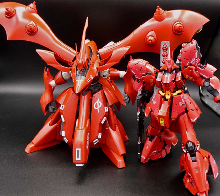 即完売！ シャア最期の機体「HG ナイチンゲール」を組み立てレビュー ...