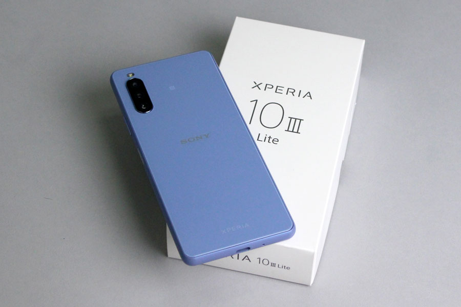 SONY Xperia 10 III Lite 版 XQ-BT44 ブルー