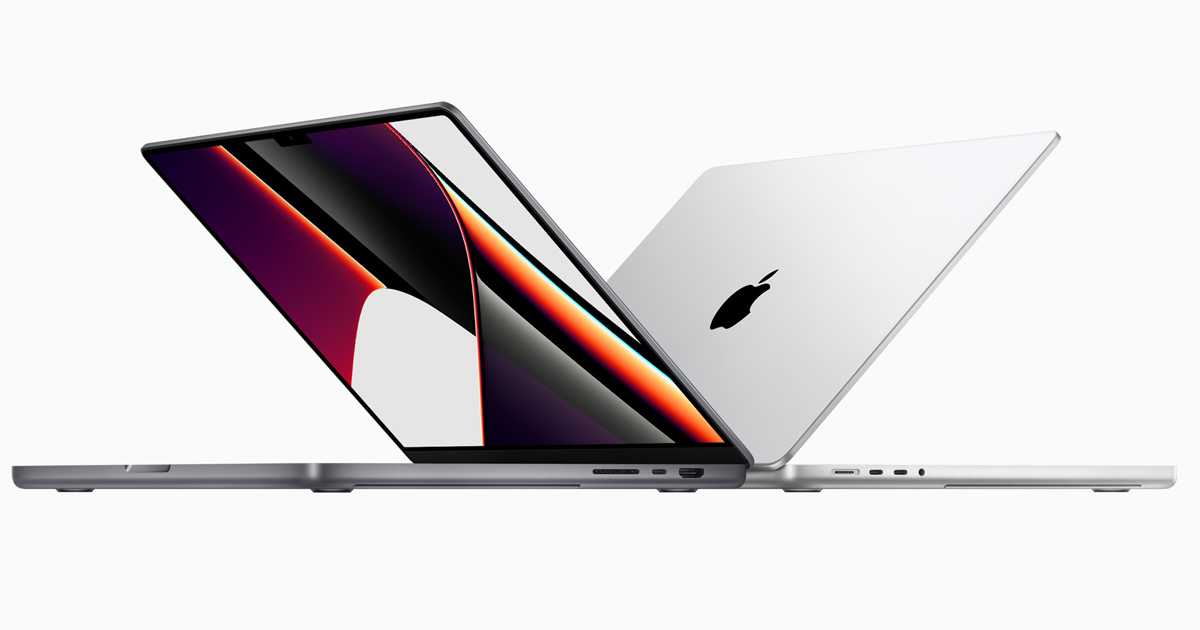 アップル、「M1 Pro/M1 Max」搭載の新「MacBook Pro」発表、14インチと16インチ