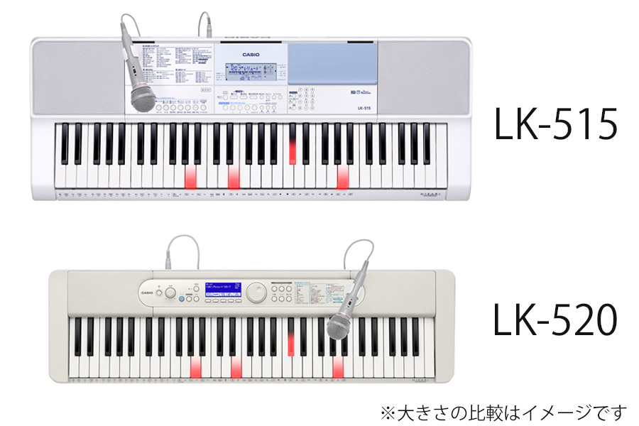 大人気のカシオ「光ナビゲーションキーボード」がスリム＆シンプル化 ...