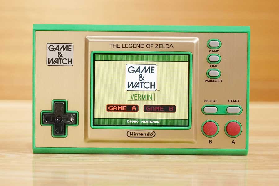 任天堂ゲームウォッチ GAME＆WATCH VERMIM もぐらたたき - テレビゲーム