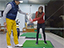 【スポーツ】ゴルフ女子のアプローチ。スコアを縮める高低の打ち分け教えます【動画】