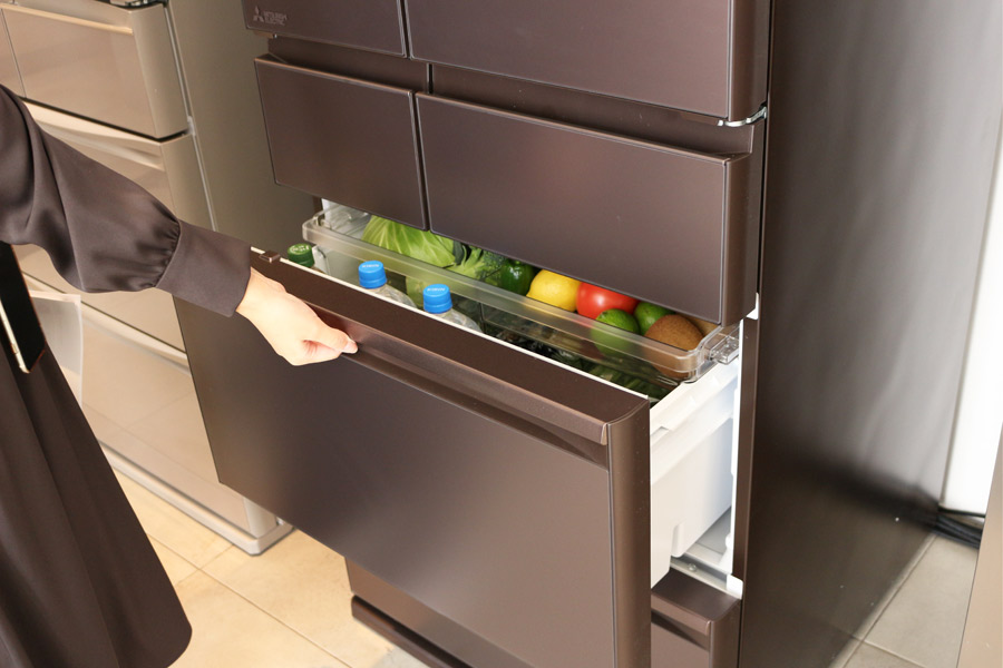 三菱電機の冷蔵庫がフルモデルチェンジ。さらに大容量＆使いやすくなっ 