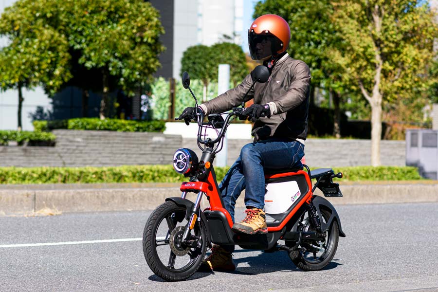 2種類選べる オートバイ 原付 ヘルメット付き 安値 原動付きバイク