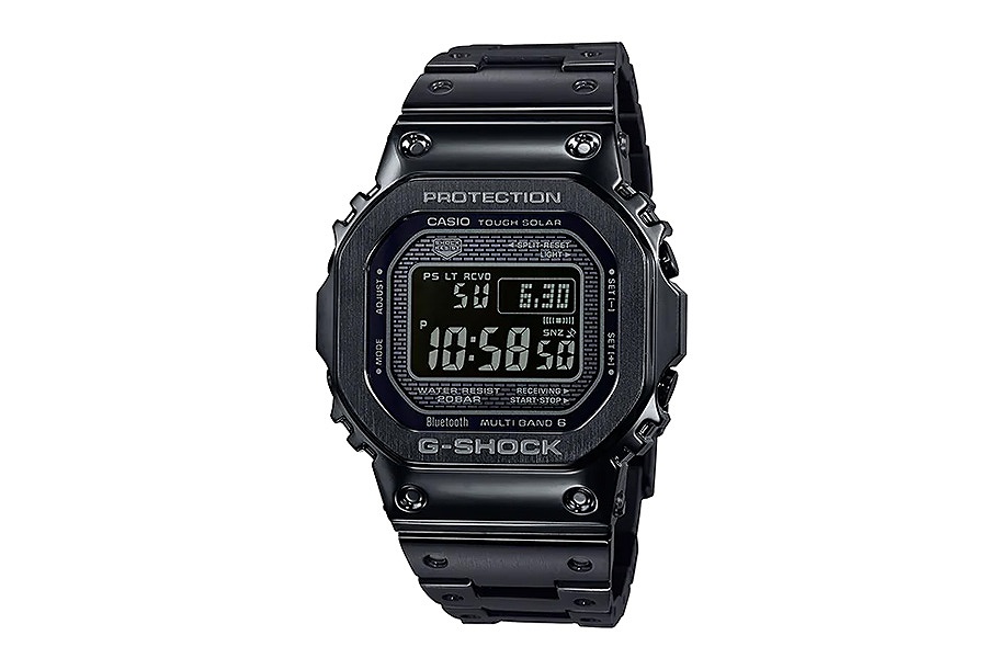 G-SHOCKの大人気フルメタルスクエアシリーズにラギッドな「新ブラック