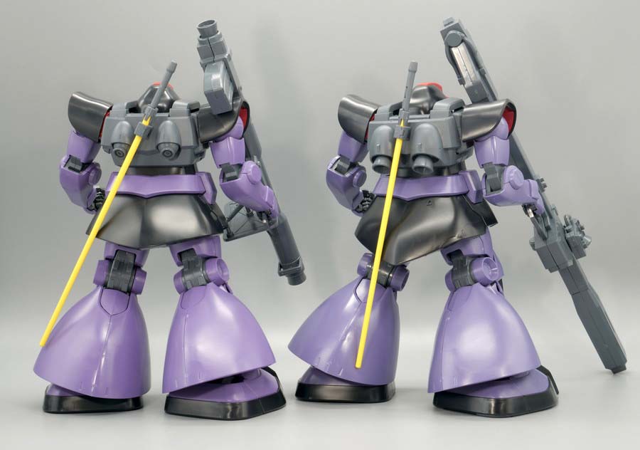 ドムとリック・ドムはどこが違う!? 最新MGガンプラを使って徹底