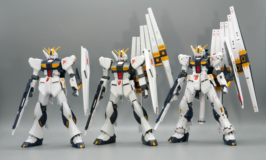 νガンダム」の1/144スケールガンプラを徹底比較！ ENTRY GRADE版の実力