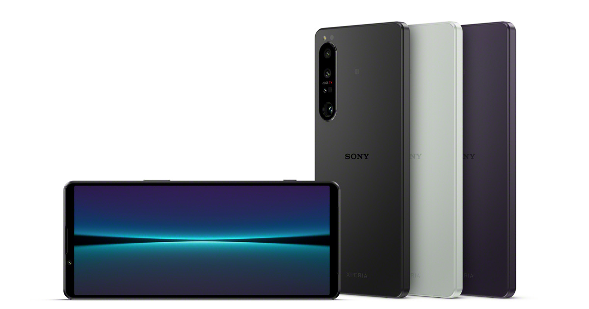 ソニーが望遠カメラに本格的光学ズームを備える「Xperia 1 IV」など新スマホ3機種を発表