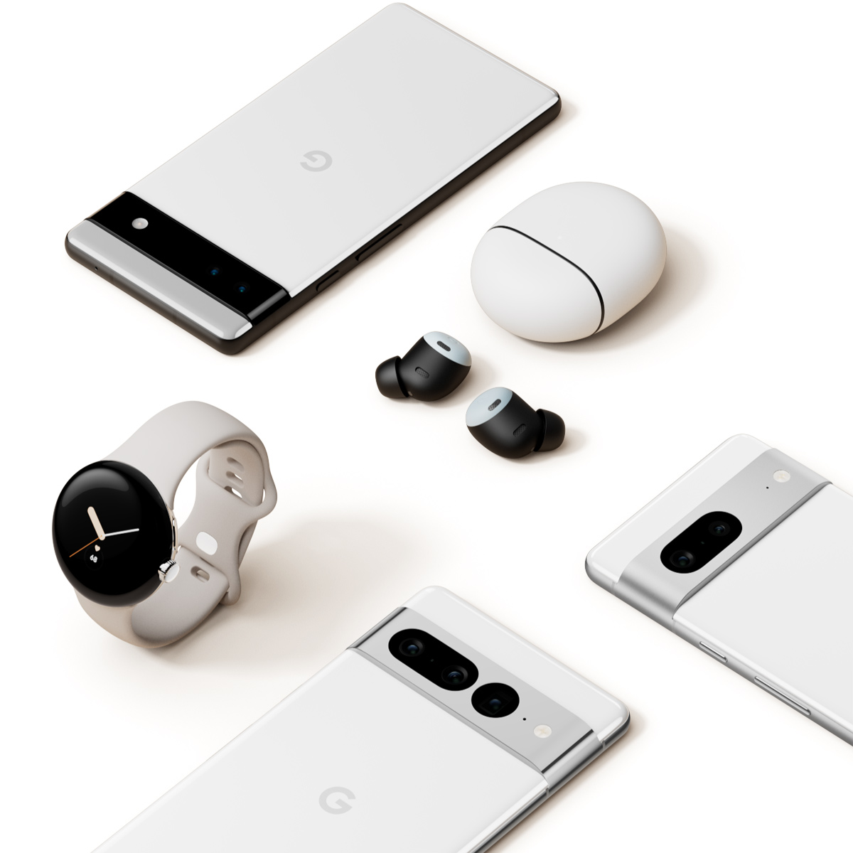 GoogleuPixel 6avuPixel WatchvȂǑ̃n[hEFAi𔭕\