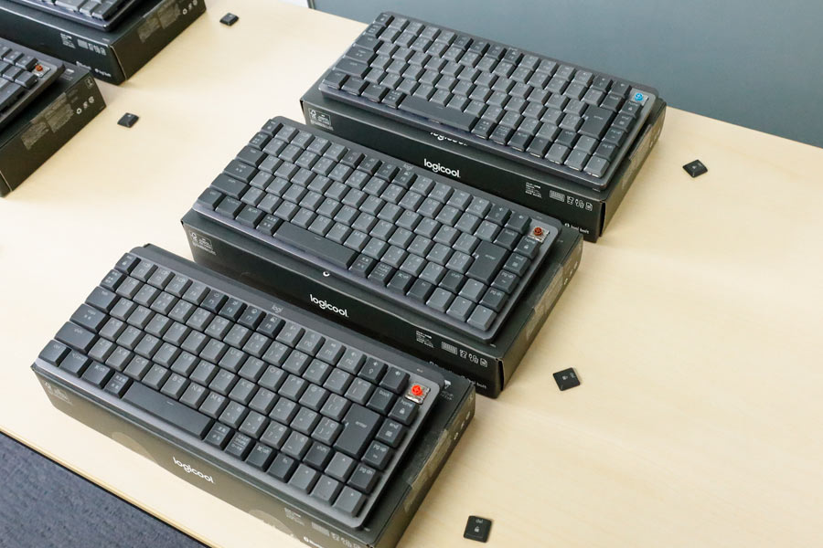 ロジクールから「MXシリーズ」初のメカニカルキーボード登場！ 高性能