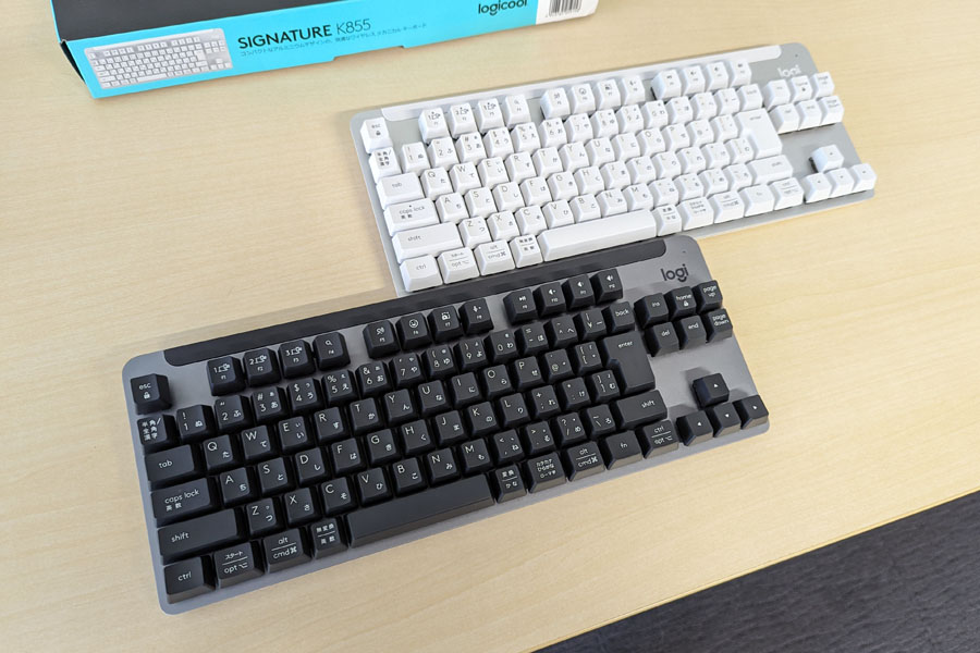 logicool signature k855 ワイヤレスキーボード US配列 - PC周辺機器