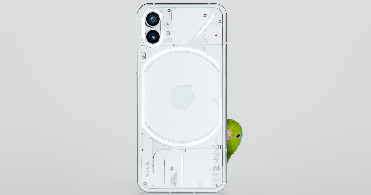 背面が完全に透明な｢Nothing Phone(1)｣が8月に日本発売、最低でも3回のOSバージョンアップを保証