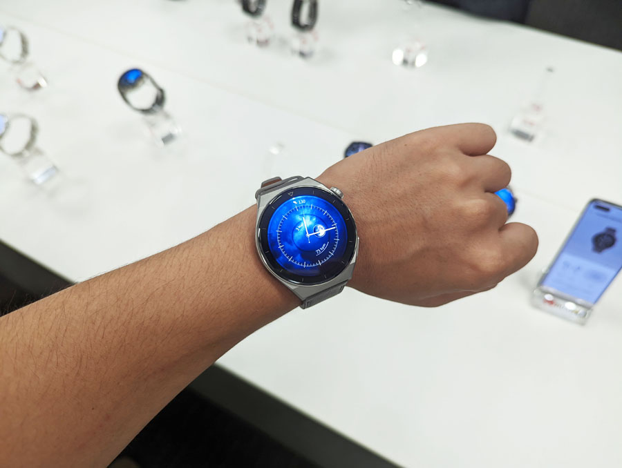 ファーウェイが高級スマートウォッチ「HUAWEI WATCH GT3 Pro」を発表