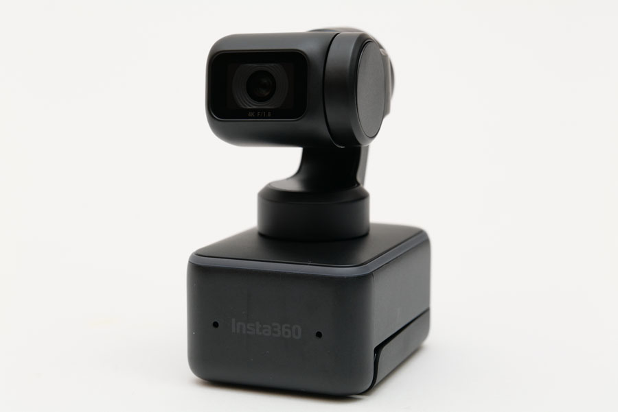 高画質Web会議とライブ配信を1台で！ 4K Webカメラ「Insta360 Link 