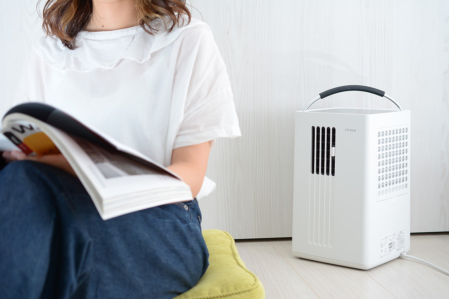 30℃超えの部屋でもひんやり！コンパクトで持ち運びやすいシロカの 