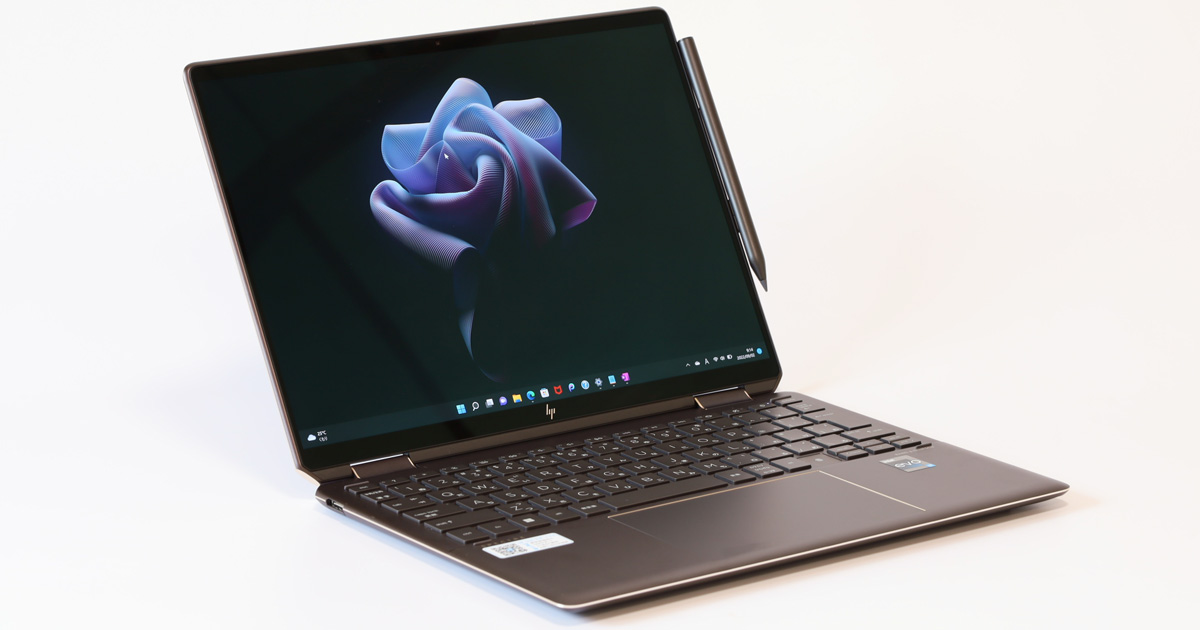 “ビューティモード”付き500万画素Webカメラ搭載、日本HP「Spectre x360 14」レビュー