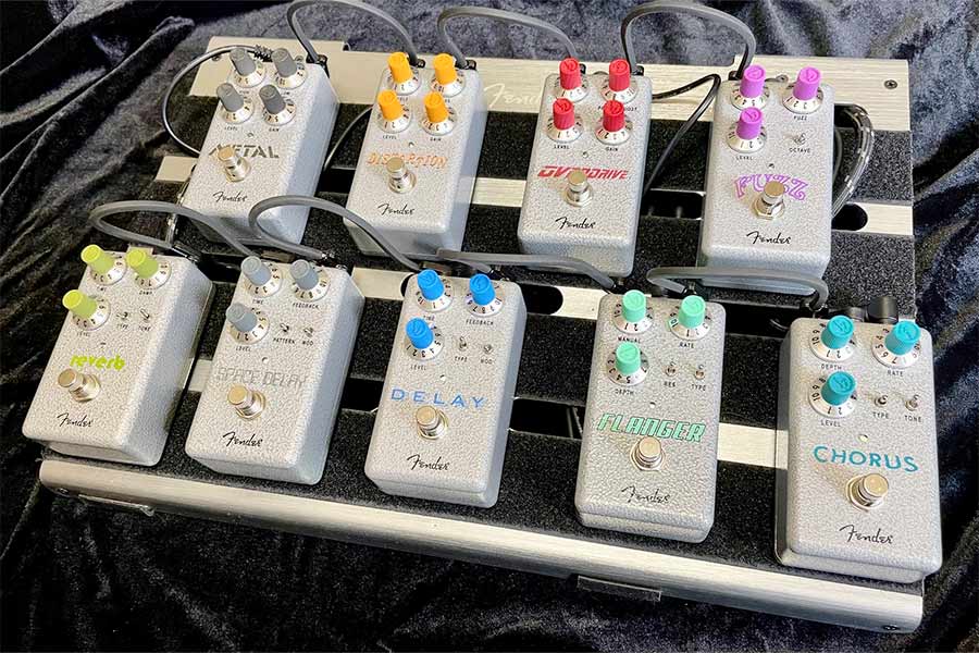 安い購入 Maxon フェンダー Fenderのエフェクターペダル「HAMMERTONE」全9種を、サンプル演奏付き Fender  Hammertone Chorus ギターエフェクター Chorus Stereo コーラス CS550 ギターエフェクター 2022年の エフェクター