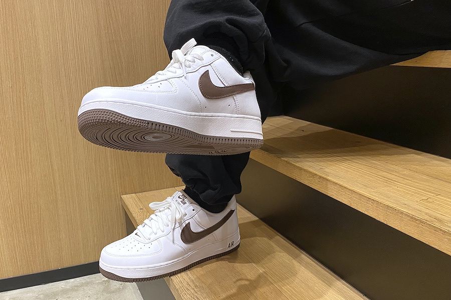 ブラウン×ピンク NIKE AIR FORCE 1 エアフォース1 エアフォースワン 40