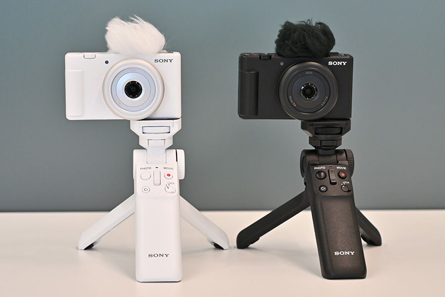 よりワイドな画角で軽量化された「VLOGCAM ZV-1F」は上位モデル