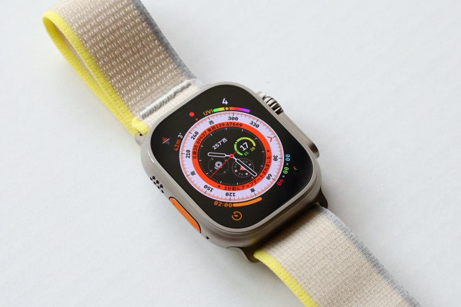 Apple Watch Ultra トレイルループ M/L イエローベージュ