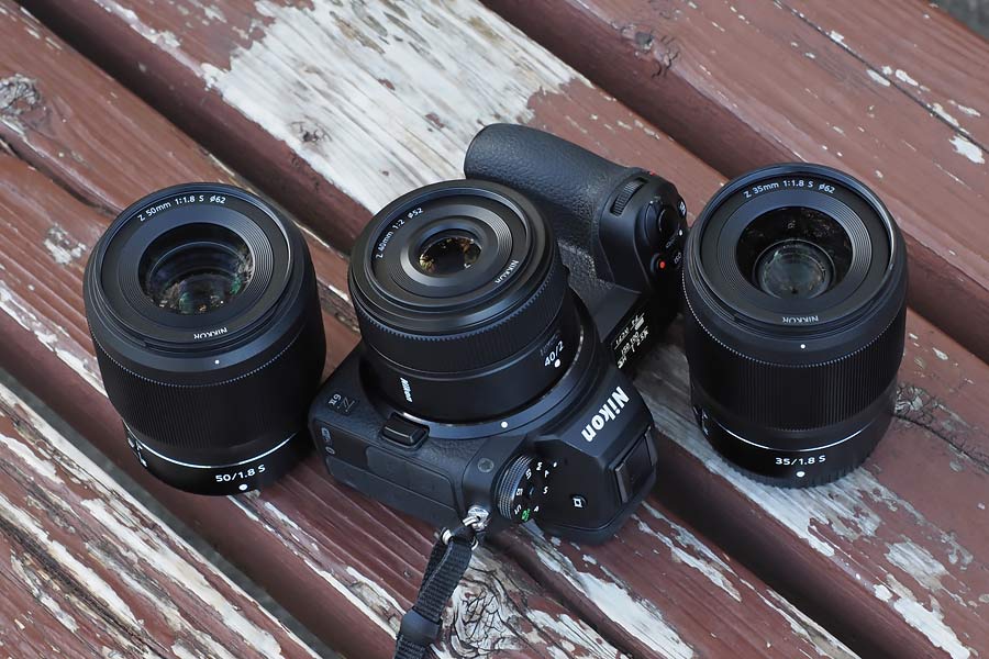 Nikon 単焦点レンズ2本セット 40mm f2.8 35mm f1.8