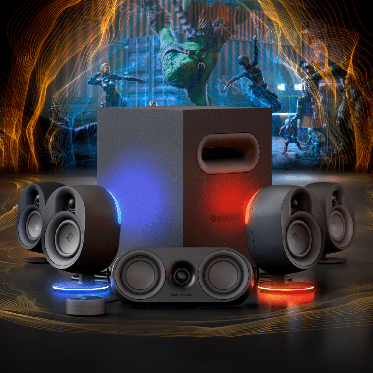 5.1ch���f�������C���A�b�v�I SteelSeries���̃Q�[�~���O�X�s�[�J�[�uArena�v