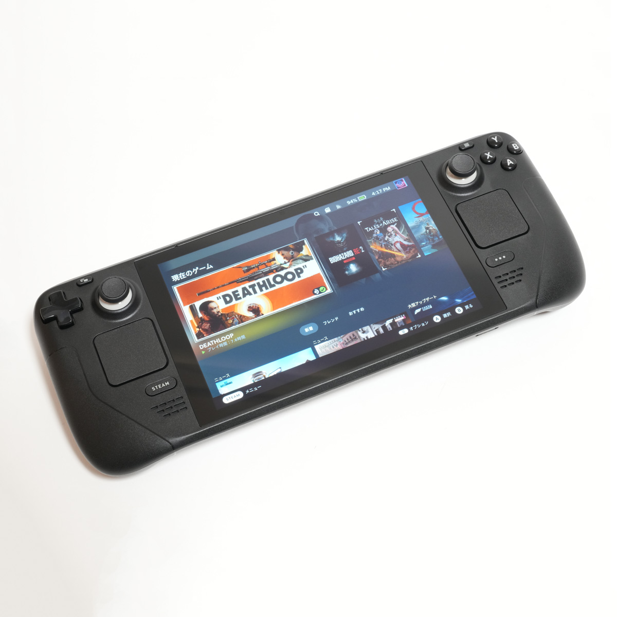 �uSteam Deck�v�̓R�X�p�ō��N���X�̌g�ь^PC�Q�[���@��