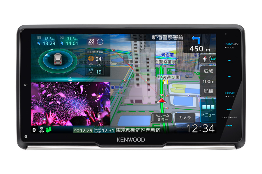 KENWOOD MDV-S709W 彩速ナビ 2023年製 通販でクリスマス - カーナビ