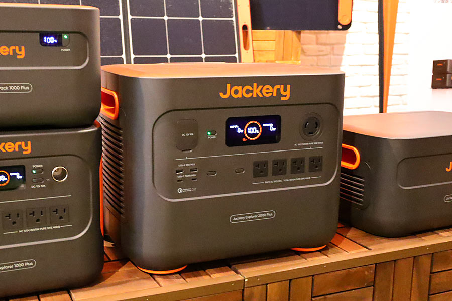 Jackeryがリン酸鉄のポータブル電源「Jackery Plusシリーズ」発表