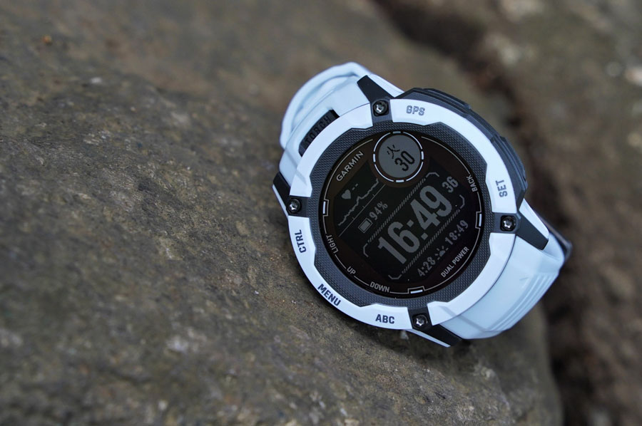 GARMIN INSTINCT 2X DUAL POWER ホワイト-