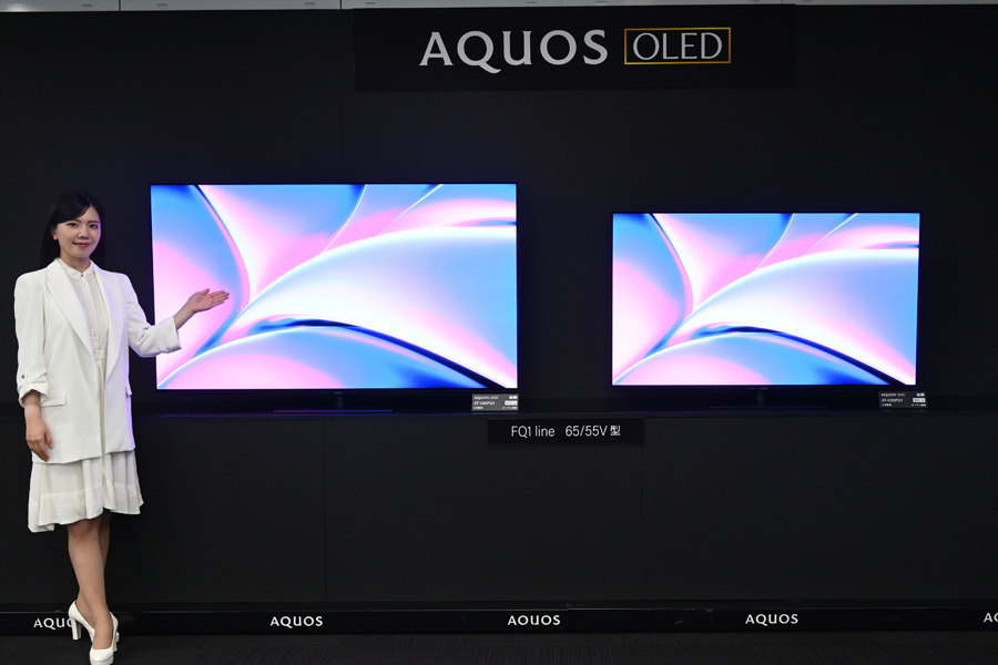 シャープもQD-OLEDに参入！ 2023年AQUOS有機ELテレビはWOLEDと2本柱で