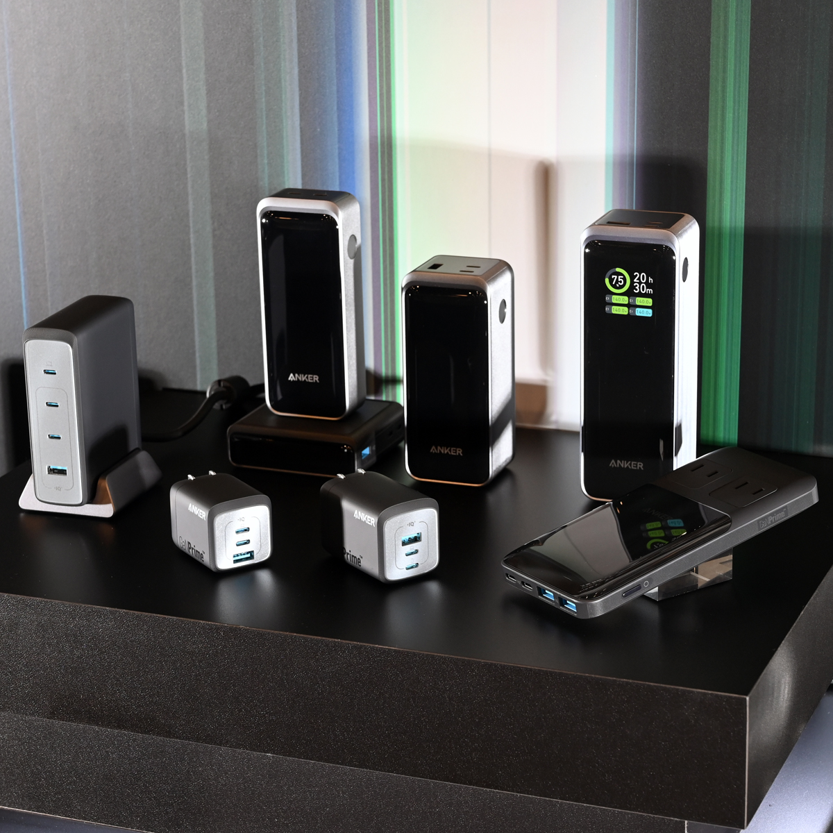 Anker����V�V���[�Y�uAnker Prime�v�o��I�����o��USB�[�d��⃂�o�C���o�b�e���[�ȂǓW�J