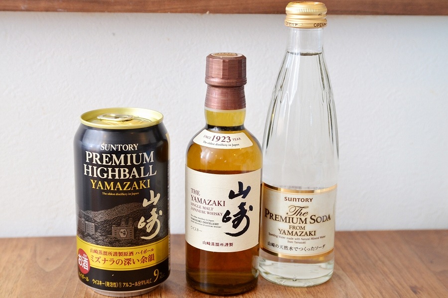 食品・飲料・酒山﨑ハイボール 12缶 白州180ml 4本 - ウイスキー