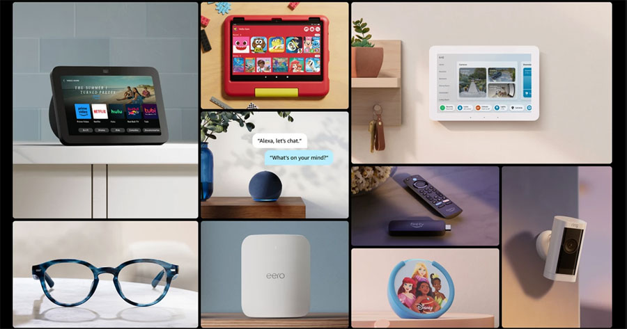 新世代「Fire TV Stick 4K」や壁掛け「Echo Hub」などAmazonが最新